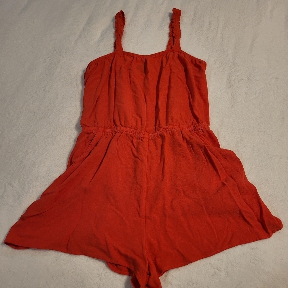 Express 100% Rayon Romper Jumpsuit Shorts Women's Size Medium - Picture 6 of 15